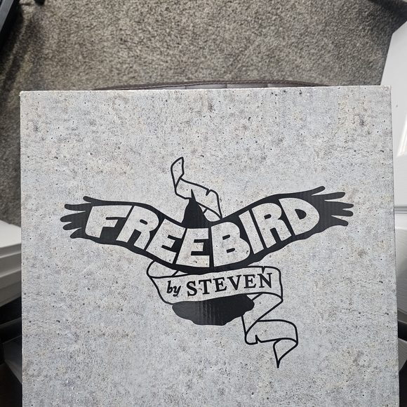 Freebird by Steven Snakeskin Ankle Boots with Brown Accents - Picture 6 of 6